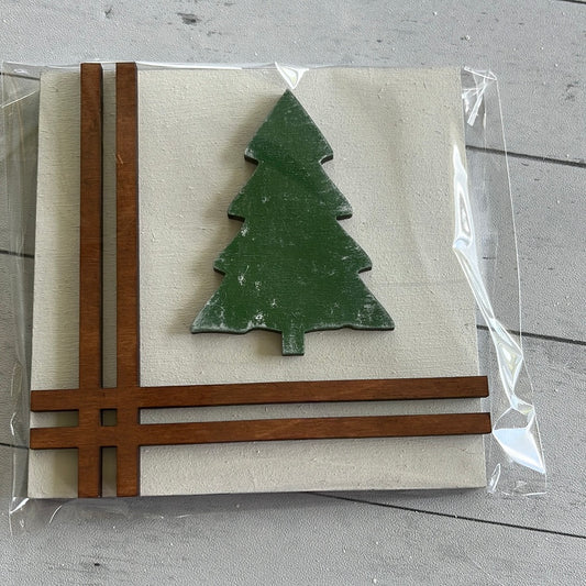 Rustic Tree Ladder Tile